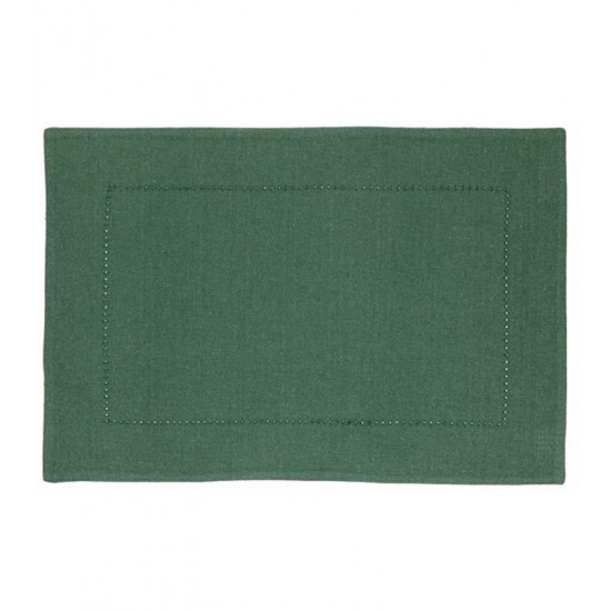 Lugar Americano 30cm x 45cm Lévis Verde Algodão